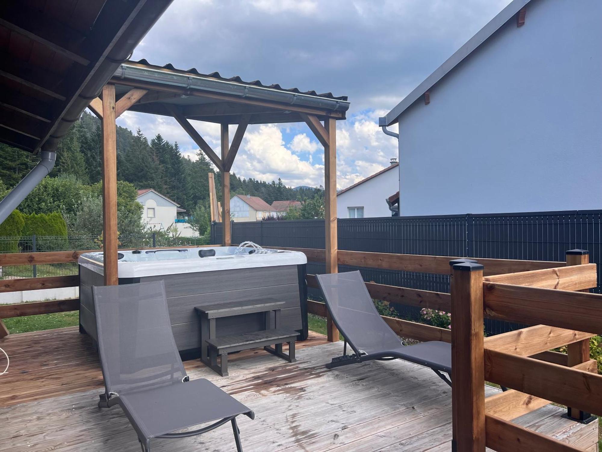 Maison Proche Du Centre De Gerardmer Villa Esterno foto